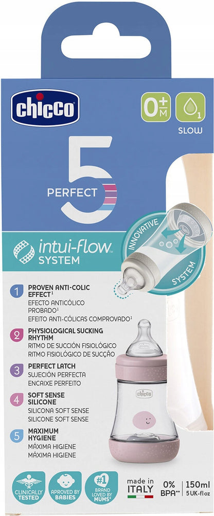 CHICCO fles Perfect5 0m+ 150ml