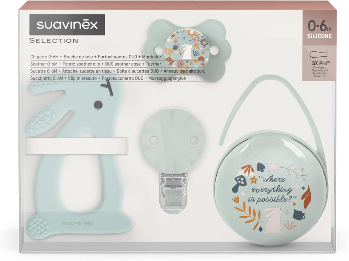SUAVINEX SELECTION geschenkset voor baby's 0-6 maanden