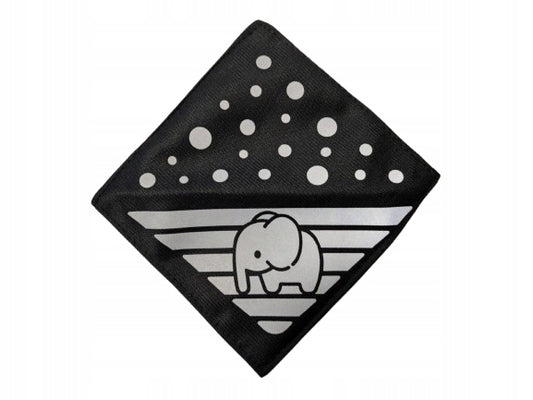 VELOTA Klittenband reflectoren voor kinderwagen 12 x 12 cm 4 stuks DOGGLE