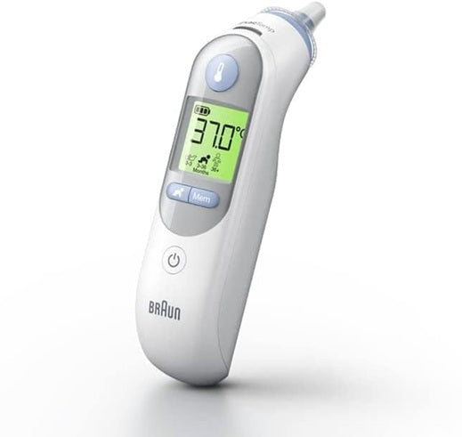 BRAUN ThermoScan 7 ακριβές θερμόμετρο αυτιού + 21 προστατευτικά καλύμματα