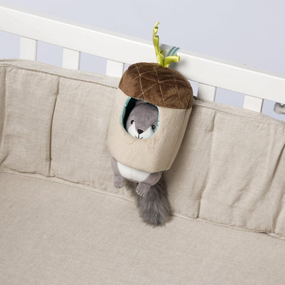 MANHATTAN TOY squirrel music box hanging toy