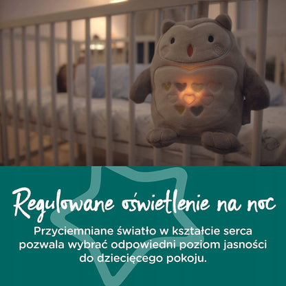 TOMMEE TIPPEE Sova Ollie MAZLÍČEK zvuky bez lampičky