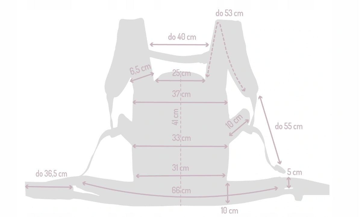 MOMI COLLETE marsupio ergonomico da 3 mesi fino a 20 kg