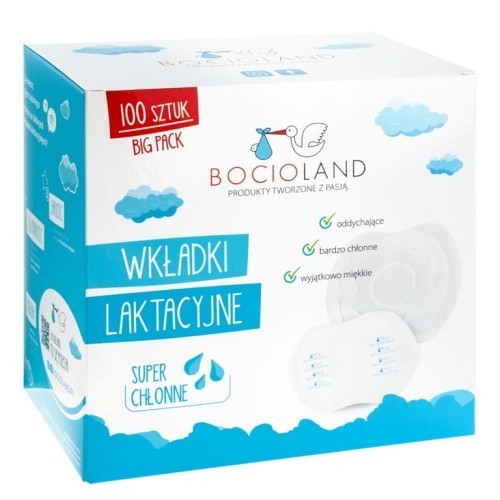BOCIOLAND lactatiepads BIG PACK 100 STUKS
