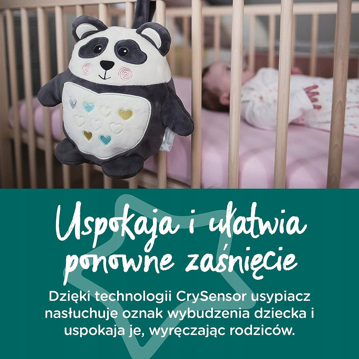 TOMMEE TIPPEE Pip el Panda Peluche lámpara de sonido para bebés