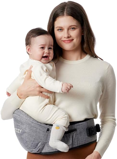 MOMCOZY heupdrager autostoeltje tot 20kg