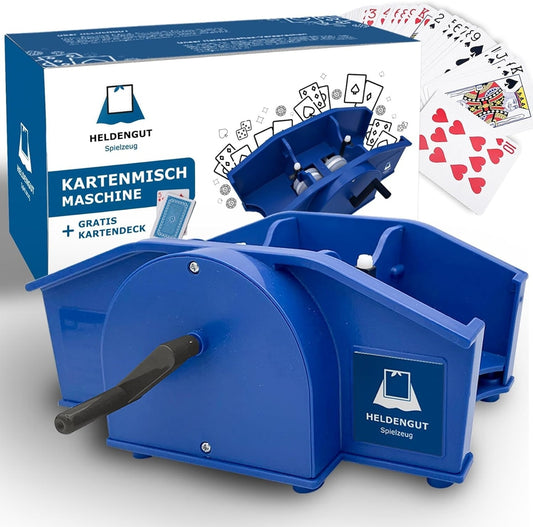 HELDENGUT máquina manual para clasificar cartas con set de 52 cartas