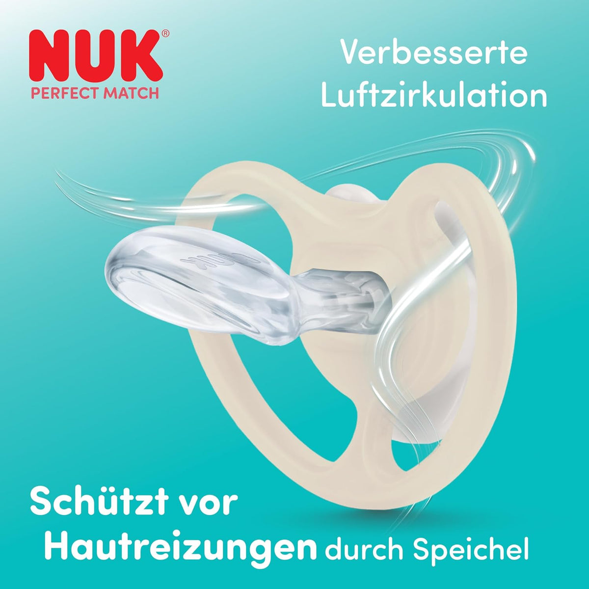 NUK Perfect Match Air Schnuller 6-18 Monate x2 DISNEY