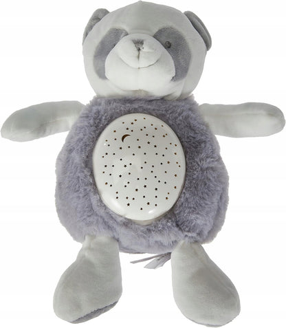 DOUDOU et COMPAGNIE Projektor-Kuscheltier mit Melodie PANDA 25 cm