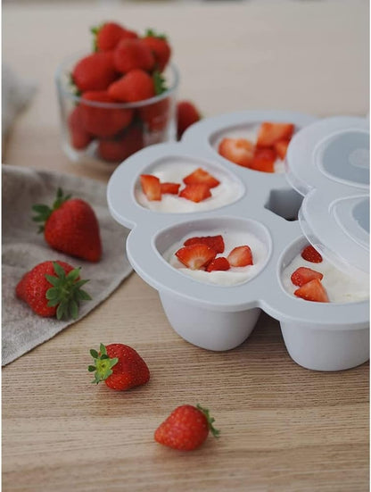 BEABA siliconen voedingsvorm 6 x 90 ml
