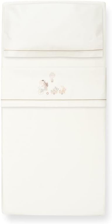 INTERBABY komplet pościeli 3częściowy 60x120 / 40x60 / 103x150 + zawieszka