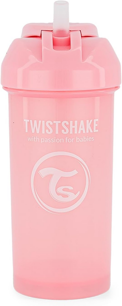 TWISTSHAKE Straw Cup anti-lekbeker met rietje 360 ml 6 m+