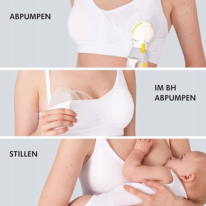 Medela 3-in-1 nursing and pumping bra L