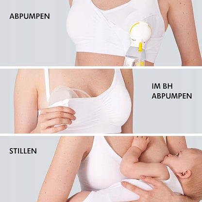 Medela 3-in-1 nursing and pumping bra L