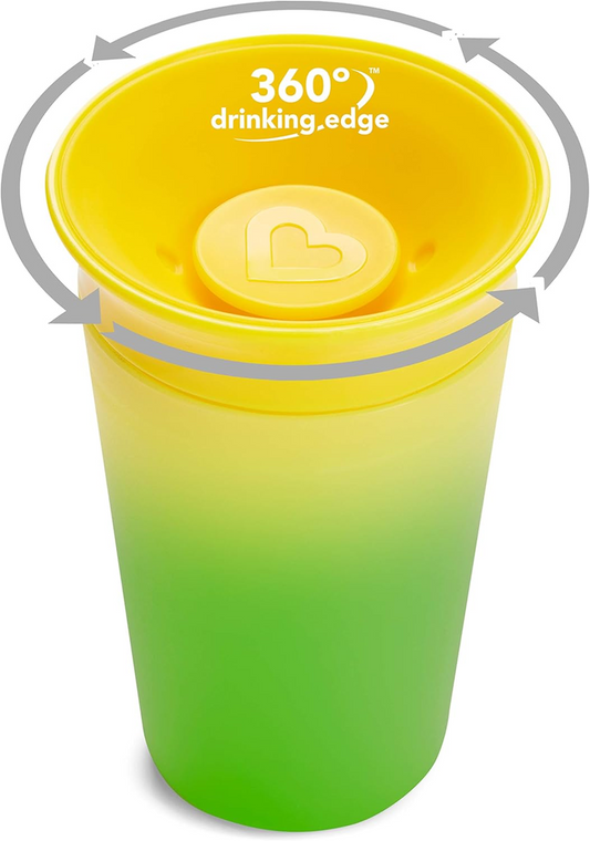 MUNCHKIN Miracle κύπελλο χωρίς διαρροές 360° 266 ml 12 μ+
