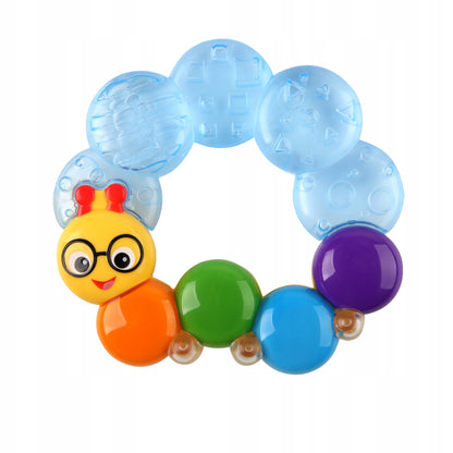 BABY EINSTEIN Kühl- und Massagering mit Rassel RAUPE 3 m+