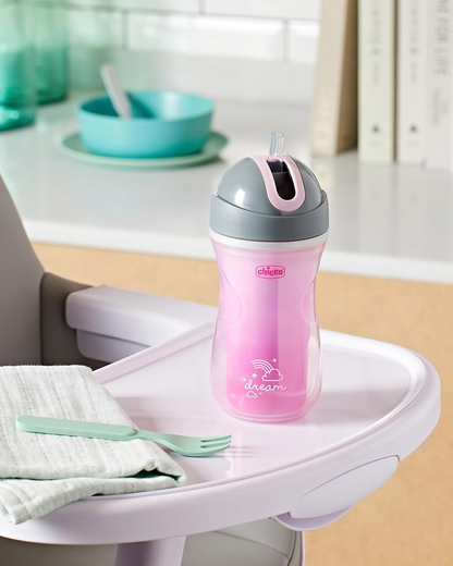 CHICCO Sport Cup drinkbeker met rietje 266 ml 14 m+