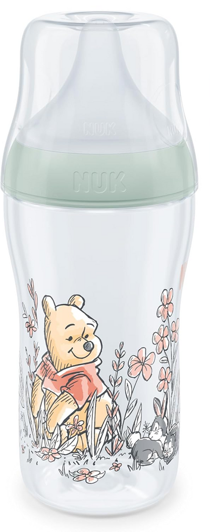NUK Perfect Match butelka 260 ml 3 m+ smoczek M KUBUŚ PUCHATEK, butelka dla niemowląt z Kubusiem