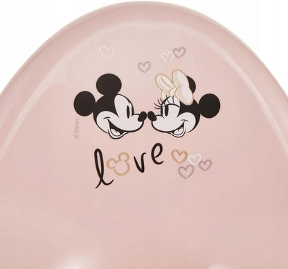 KEEEPER Minnie nocnik 18-36 m różowy z motywem Minnie i napisem love, wygodny nocnik dla dziecka