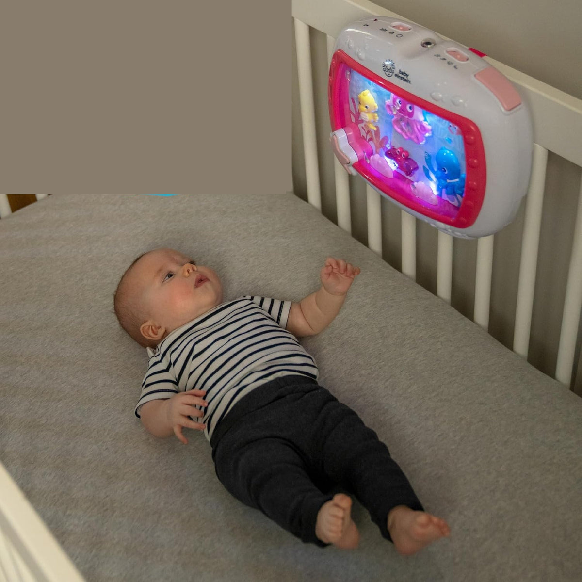 BABY EINSTEIN Ocean Dreams music box with lights + remote control, 22 x 29 cm