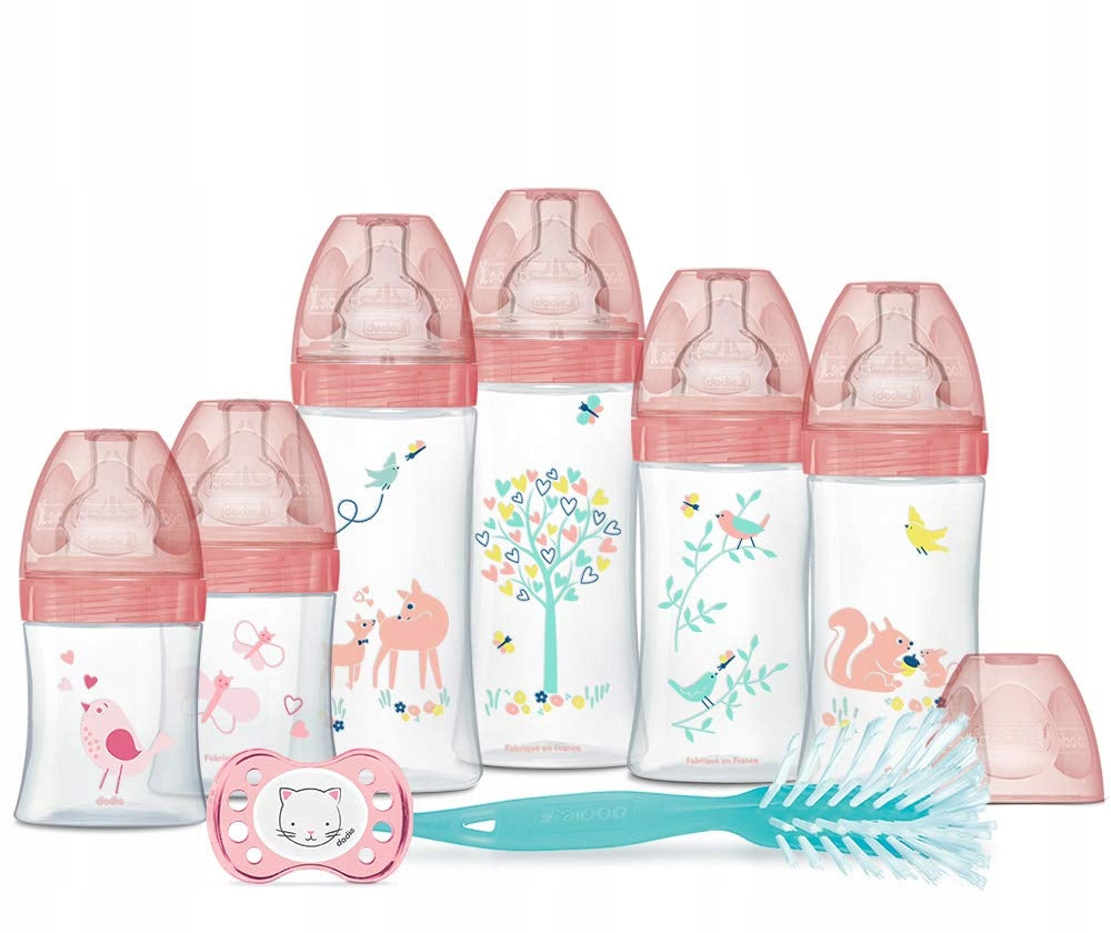 DODIE bottle set, brush and nipple