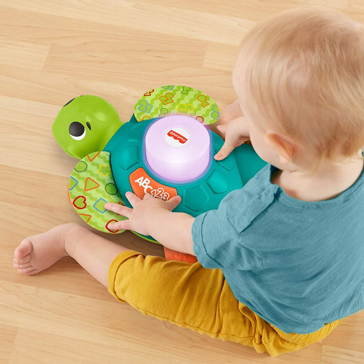 FISHER-PRICE GXK35 interaktív teknős német nyelven