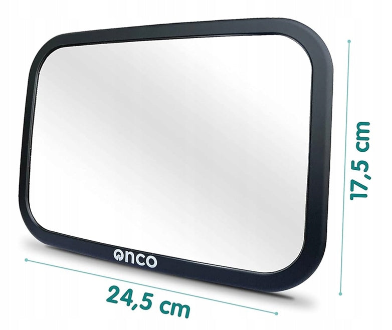 ONCO Auto-Rückspiegel zur Babybeobachtung 17,5 x 24,5 cm