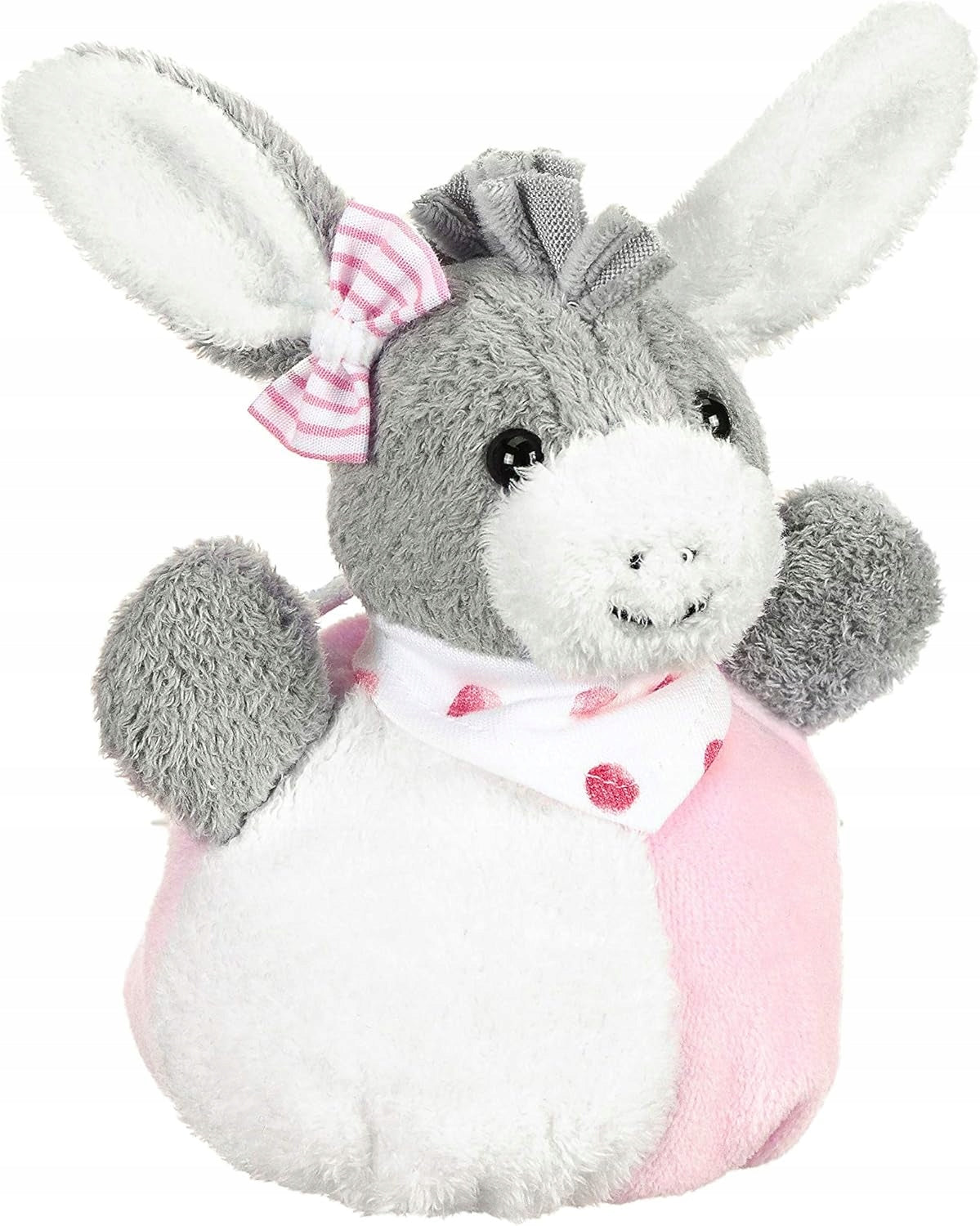 STERNTALER Ezeltje Emmi knuffel met ritselend papier 15 cm