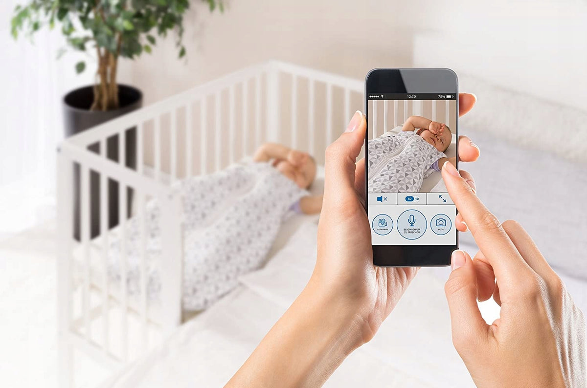 REER IP BabyCam ELEKTRONICKÁ DĚTSKÁ CHŮVIČKA KAMERA WI-Fi
