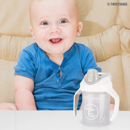 TWISTSHAKE Mini Cup antilekbeker met tuit en blender 230 ml 4 m+