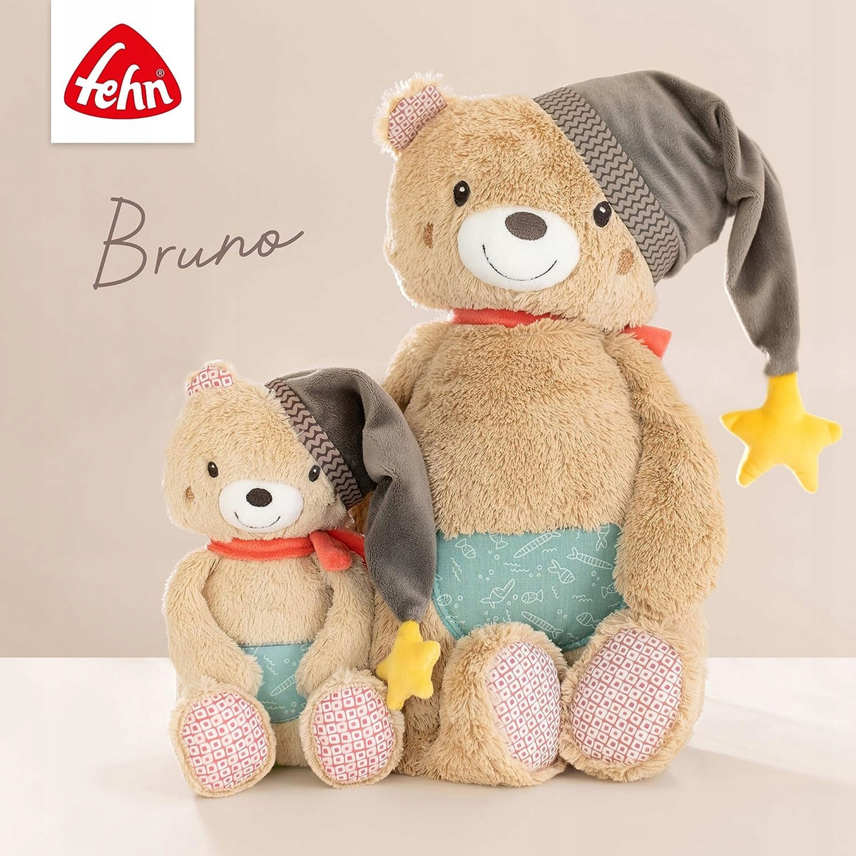 FEHN ursuleț de pluș Bruno XXL 44cm