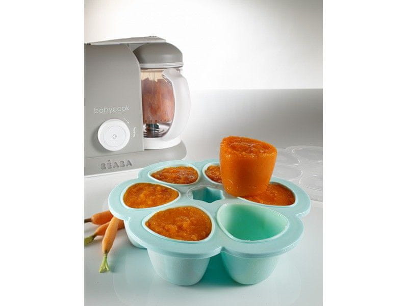 BEABA stampo per alimenti in silicone 6x 90ml