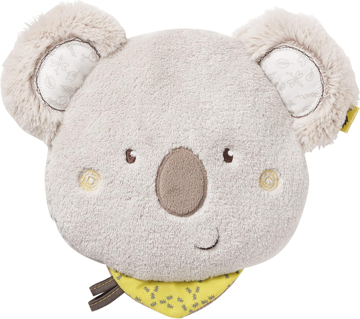 FEHN Koala Australië pluchen warmtekussen met kersenpitten 20 x 20 cm