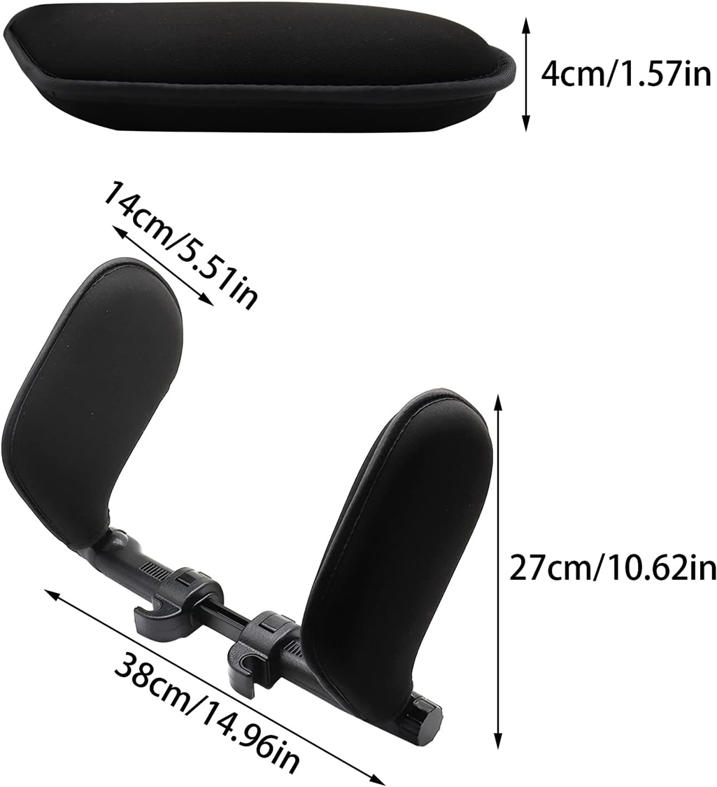 WORTH PLANET Auto Slaap Hoofdsteun 7 - 18 cm 360 °