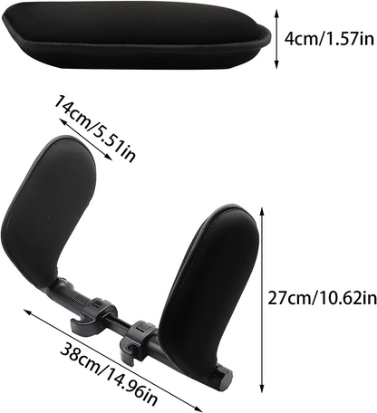 WORTH PLANET Προσκέφαλο αυτοκινήτου για ύπνο 7 - 18 cm 360 °