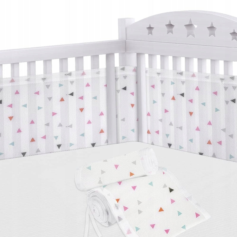YEAHBOOM mesh crib bumper