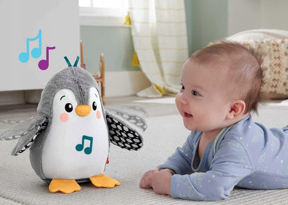 FISHER-PRICE HNC10 ringatózó pingvin dallamokkal 21 cm
