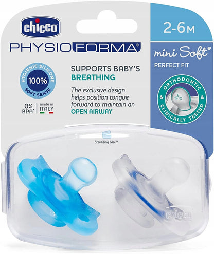 CHICCO PhysioForma sucette x2 2-6m MINI SOFT
