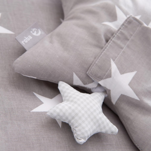 ROBA Little Stars suspension musicale pour poussette et lit bébé 27 x 27 cm