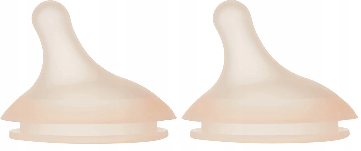 SUAVINEX Zero Zero tetină pentru biberon x2 3m+