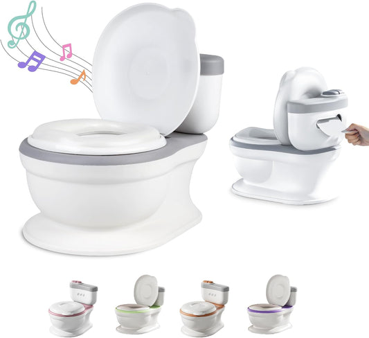 SUPERBE BEBE potje met toiletpapierhouder + GELUID