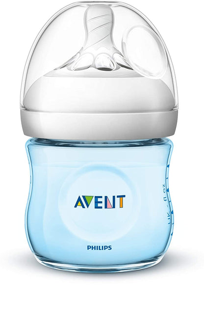 PHILIPS AVENT SCD301/04 zestaw dla noworodków butelka 125 ml z niebieskim smoczkiem 0+ BPA free