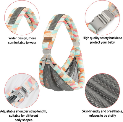 IULONEE porte-bébé CEINTURE écharpe jusqu'à 20kg