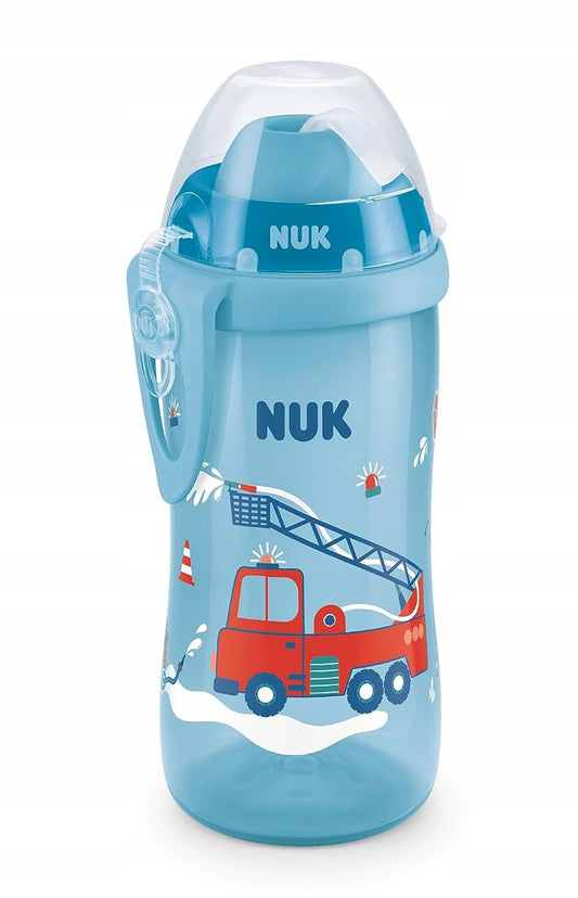NUK Flexi Cup ΜΠΟΥΚΑΛΙ με καλαμάκι 300 ml