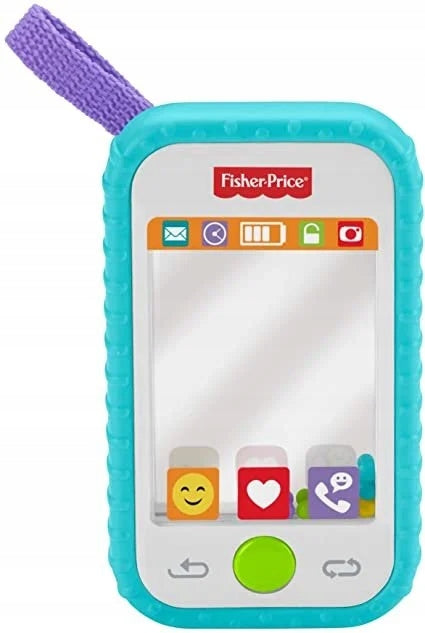 FISHER-PRICE GML96 Smartphone-Beißring-Rassel-Spiegel