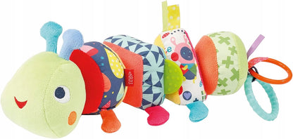 FEHN Color Friends hernyó puzzle tépőzárral SZENZOROS 36 cm