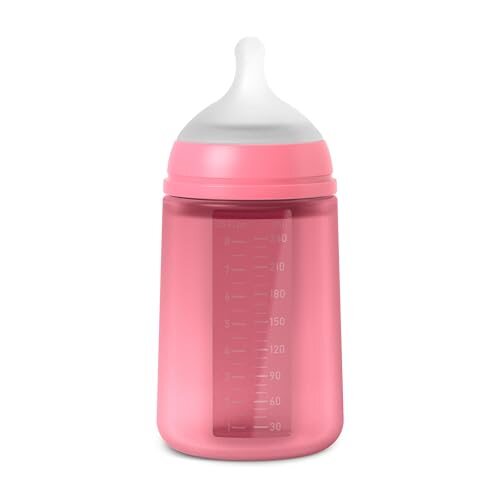 Suavinex SX Pro siliconen fles 240 ml gemiddelde doorstroming 3m+