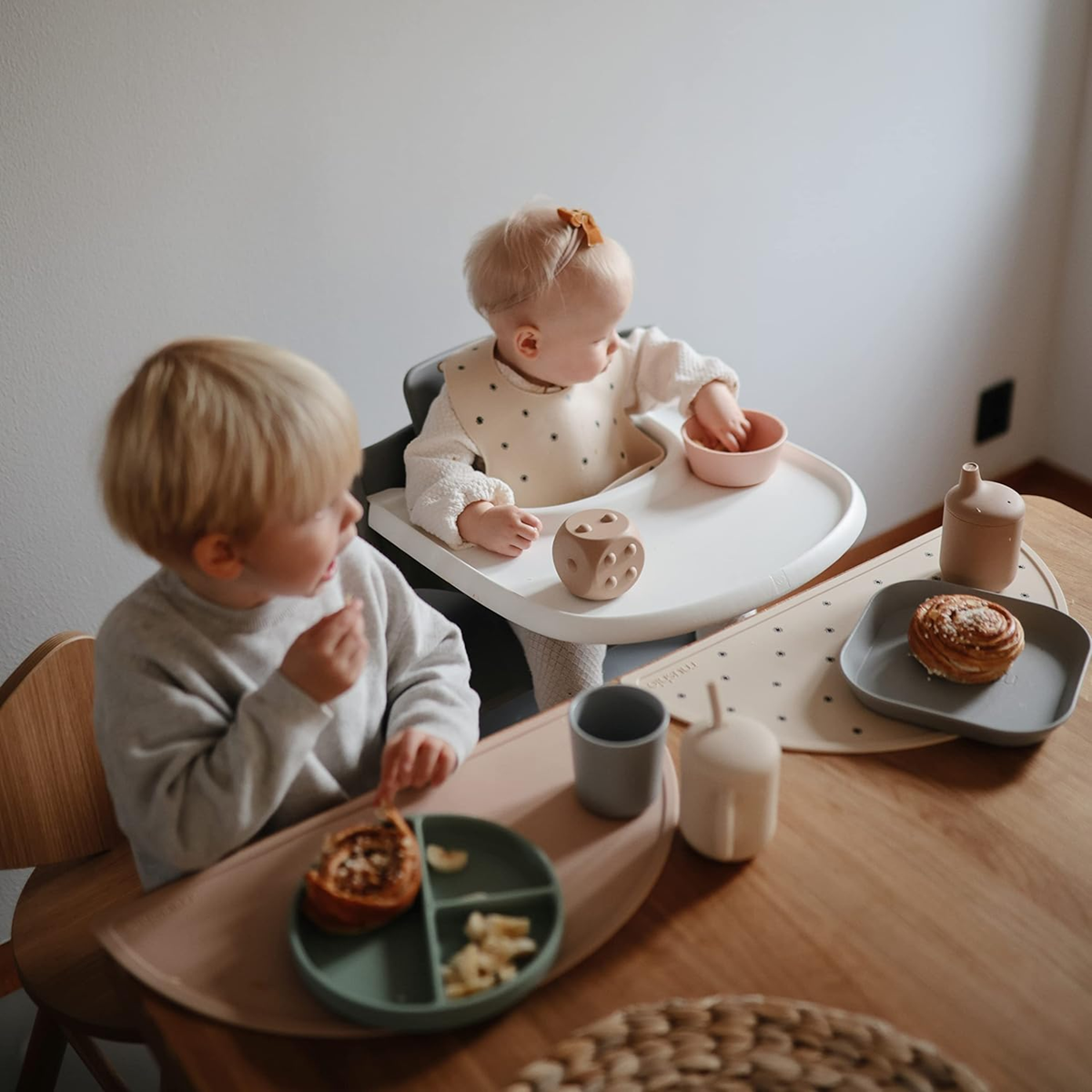 MUSHIE siliconen placemat onderlegger voor bord