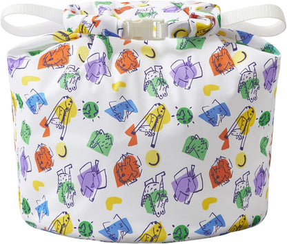 BAMBINO MIO duża torba na mokre pieluchy Wetbag, kolorowa, pojemna torba na wielorazowe pieluchy do 20 sztuk