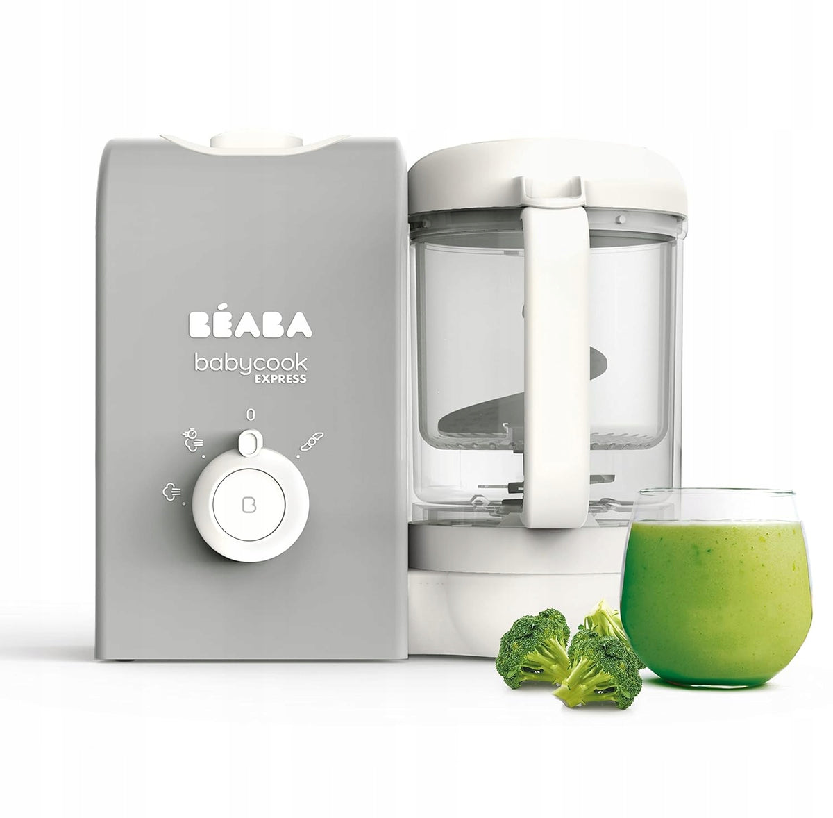 BEABA Babycook Express 4 σε 1 ατμομάγειρας, μπλέντερ, αποψύκτης, θερμαντήρας